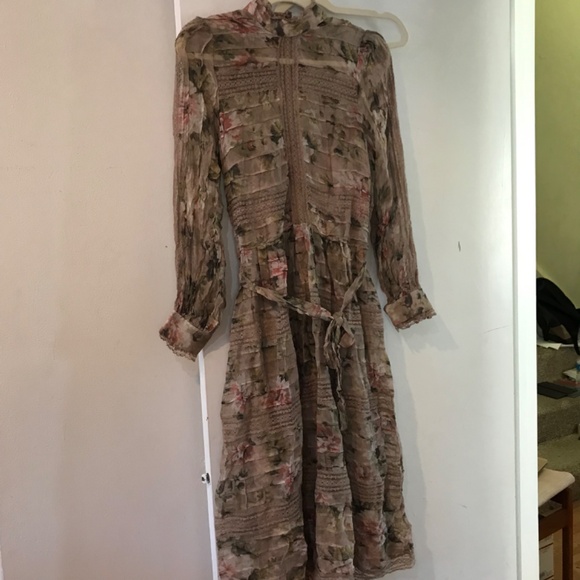 New Zimmermann floating pintuck dress - Picture 6 of 11